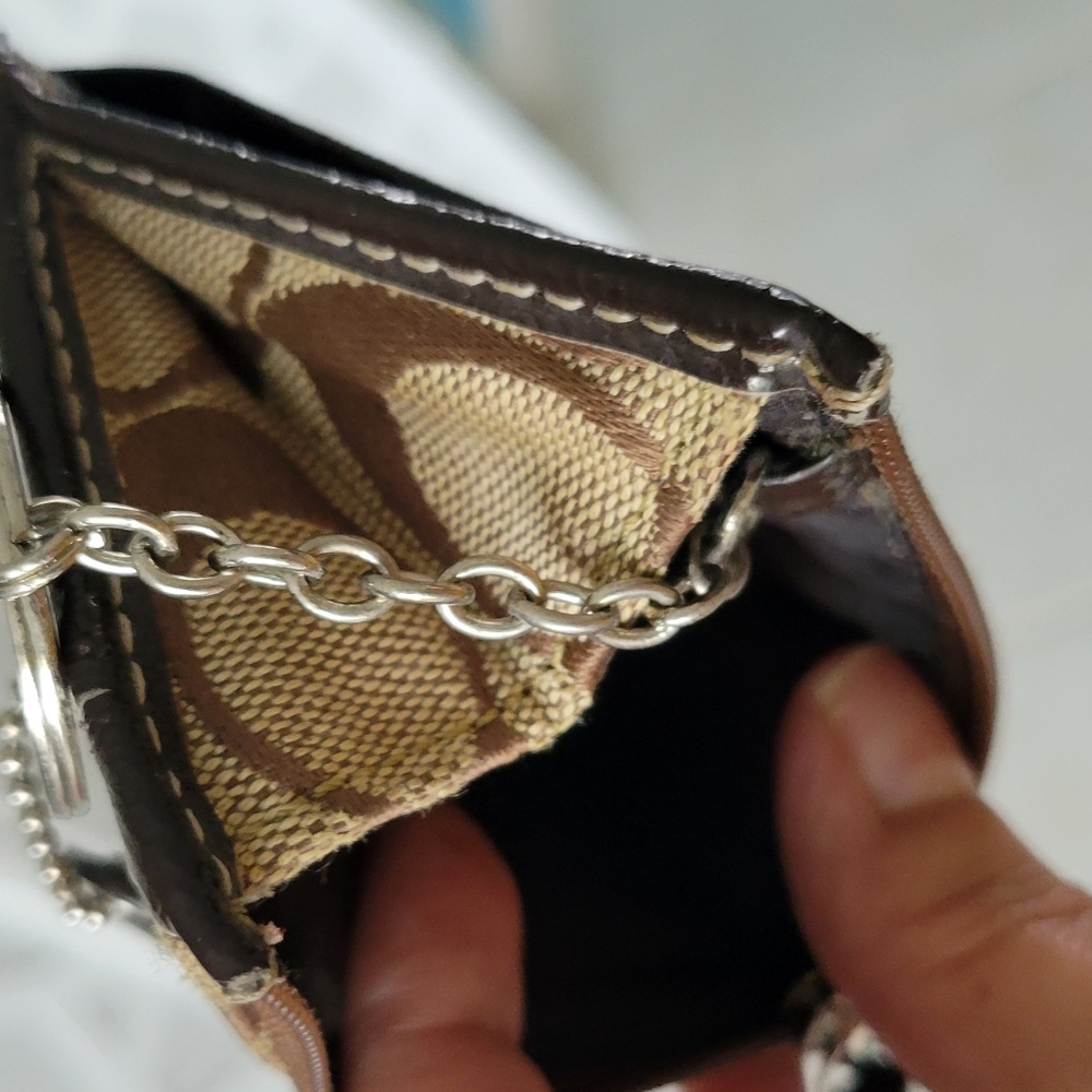 Mini Coach Wallet Coin Purse - Gem